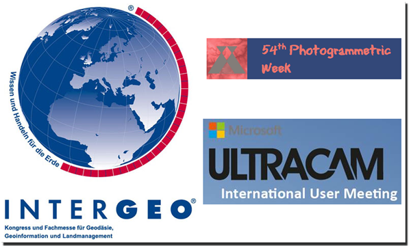 GeoAir presente en 3 importantes congresos de la industria fotogramétrica